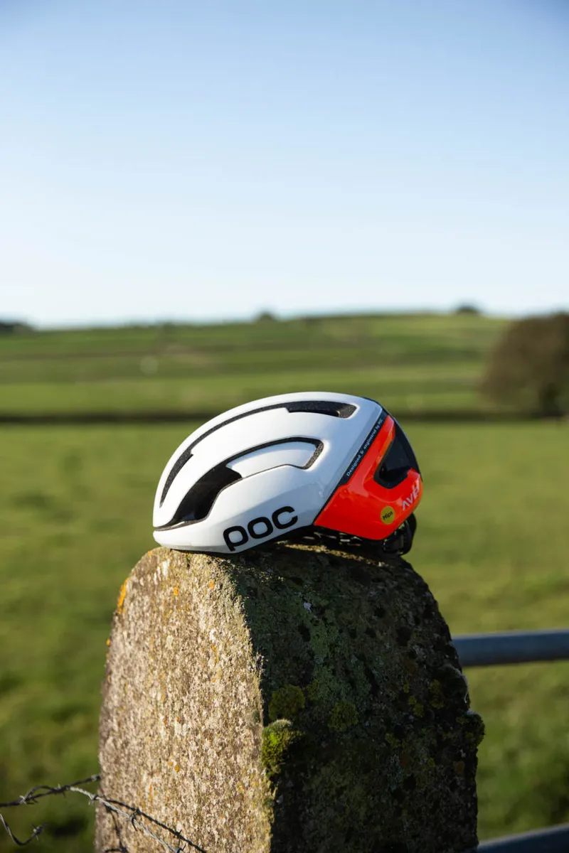 POC Omne Air MIPS Helmet in Fluorescent Orange AVIP-6